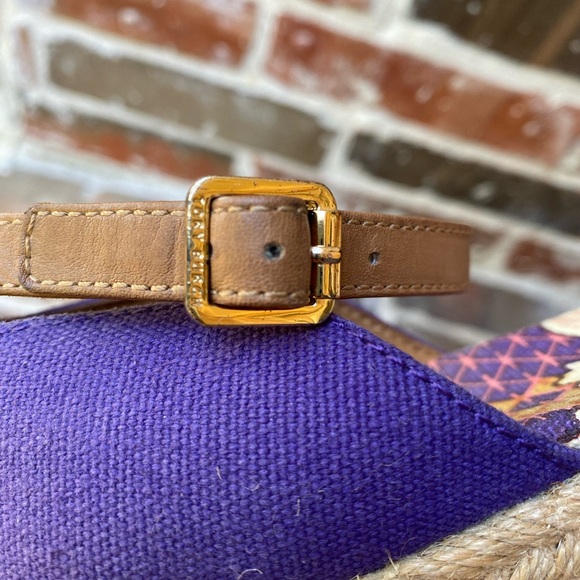 Tory Burch Floral Wedge Espadrilles - Picture 7 of 16